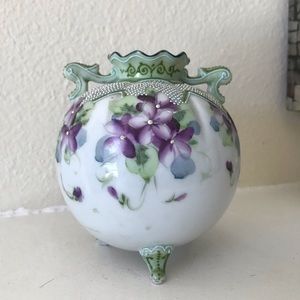 Hand painted vase